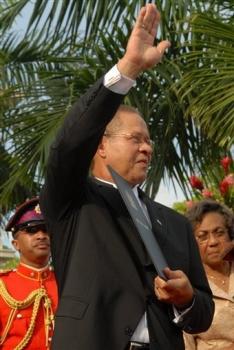 Orette Bruce Golding Jamaican Prime Minister Concludes a Three-day Official Visit in Cuba
